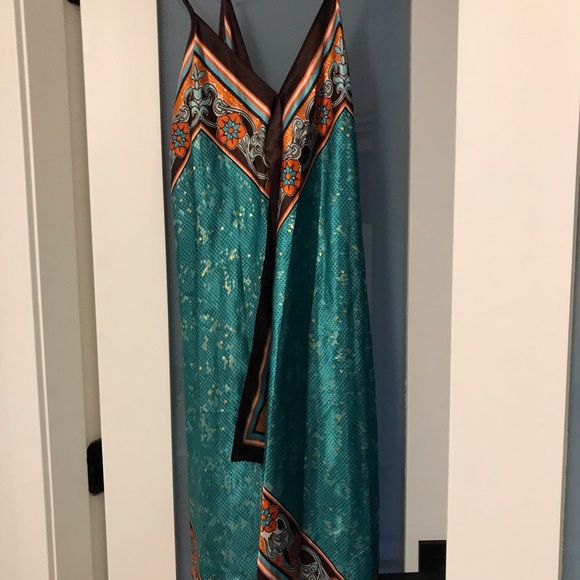 Silk summery dress - Picture 1 of 1